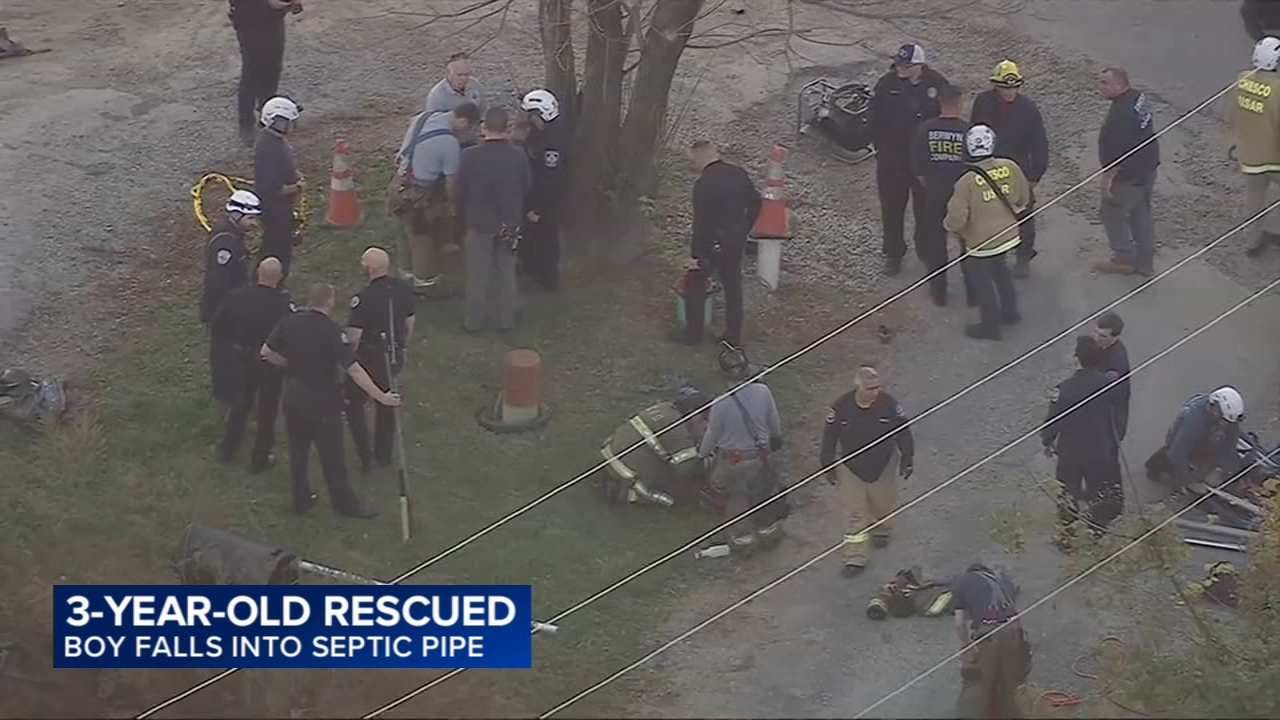 Young boy rescued after falling into septic pipe in West Goshen Township, Pennsylvania 

       — Huntington Business news