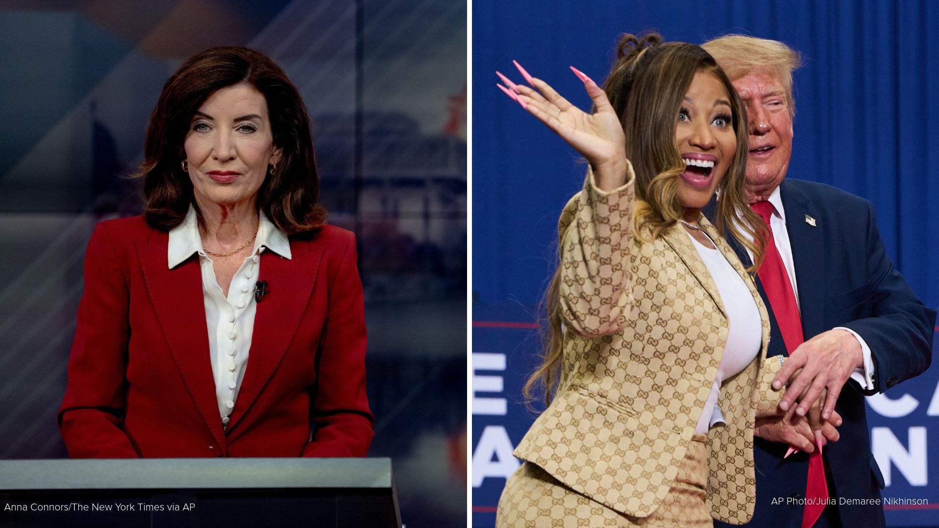 Gov. Hochul responds after rapper Nicki Minaj calls her 'evil'
— Huntington Community news