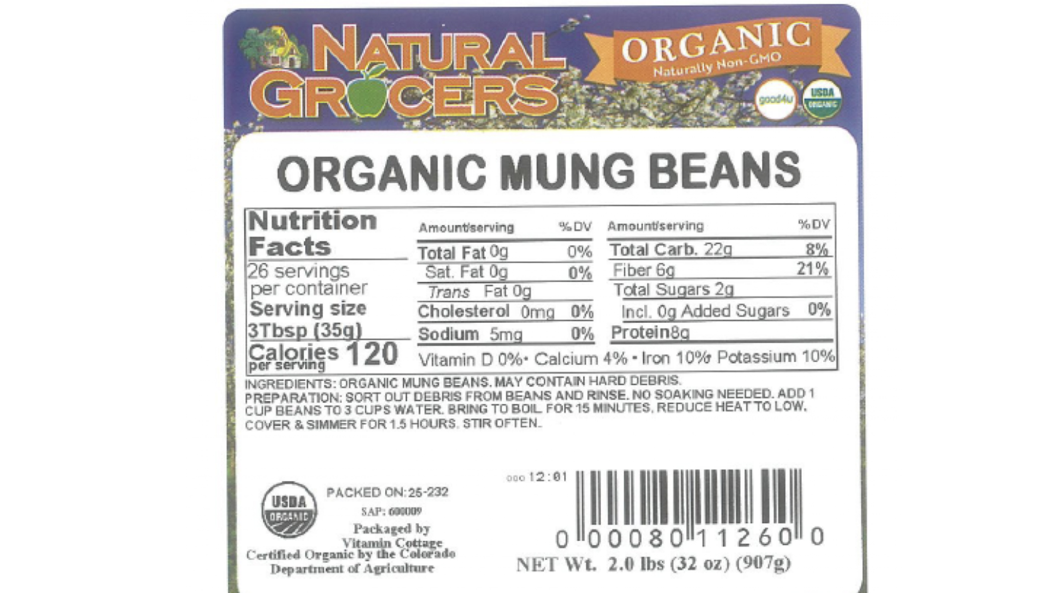 Mung beans recalled after glass fragments found in product — Huntington Business news